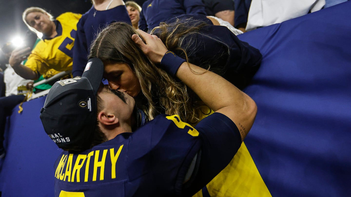 JJ McCarthy’s fiancée Katya Kuropas stuns in adorable birthday note to