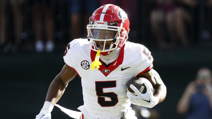 Georgia Bulldogs receiver Rara Thomas