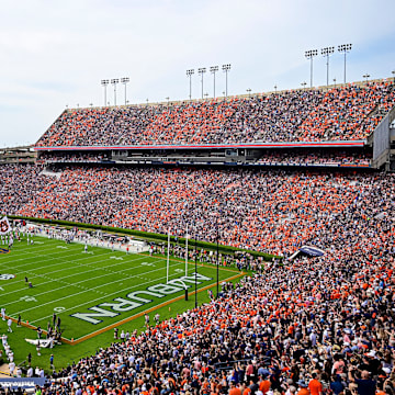 88,000 strong at Jordan-Hare Stadium despite four-straight losing seasons helps make the Auburn Tigers a valuable brand.