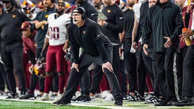 Washington Commanders head coach Dan Quinn.