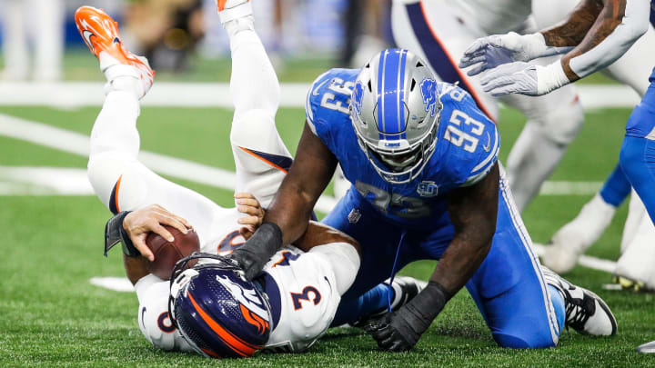 Detroit Lions defensive end Josh Paschal.