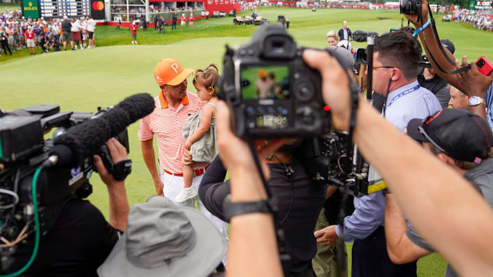 Rickie Fowler's pre-tournament press conferences still generate a considerable amount of buzz. Rickie Fowler's pre-tournament press conferences still generate a considerable amount of buzz.