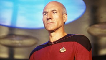 Patrick Stewart of Star Trek: The Next Generation
