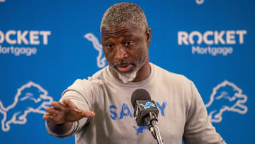 New York Jets head coach Aaron Glenn
