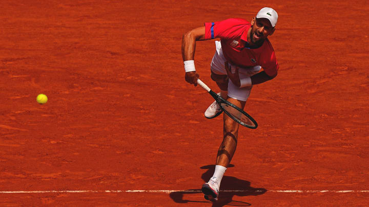 Novak Djokovic earned his second Olympic medal, but first gold, with Sunday's win at Roland Garros.