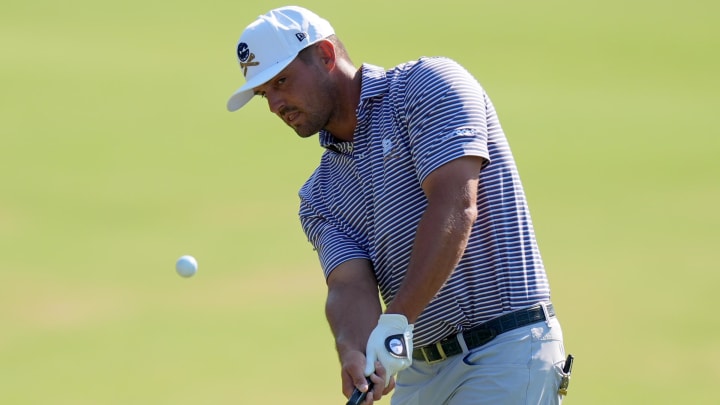 Bryson DeChambeau is heading to the weekend with a prime chance at a second U.S. Open title. Bryson DeChambeau is heading to the weekend with a prime chance at a second U.S. Open title.