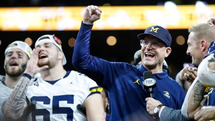 Jim Harbaugh is NFL-bound after leading Michigan to three straight Big Ten titles and the 2023 national championship.