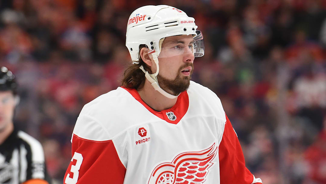 The Detroit Red Wings will need to decide where Justin Holl fits into the team's roster this season.