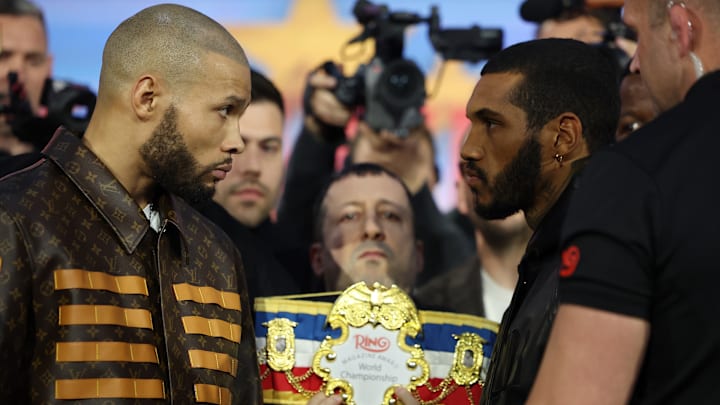 Chris Eubank Jr. (left) and Conor Benn (right). Chris Eubank Jr. (left) and Conor Benn (right).