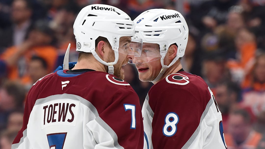 The Colorado Avalanche were an "easy" pick for Thomas Hickey as the NHL's best defensive pair.