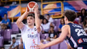 Aleksa Ristic and the Serbian National Team lost to France in the FIBA Under-20 EuroBasket third-place game Sunday.
