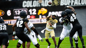 Deion Sanders Jr. likes Arkansas' ode to the Colorado football program's X account's infamous Shedeur Sanders TD clip from fall camp