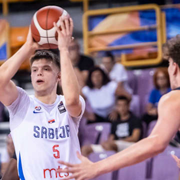 Aleksa Ristic and the Serbian National Team lost to France in the FIBA Under-20 EuroBasket third-place game Sunday.