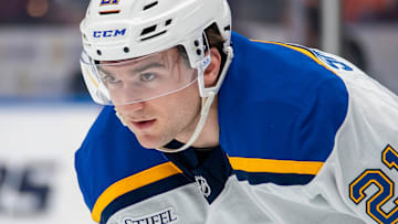 St. Louis Blues rookie phenom Jimmy Snuggerud