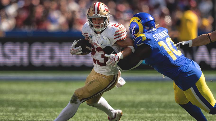 Christian McCaffrey, 49ers. 