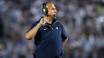 Penn State Nittany Lions head coach James Franklin