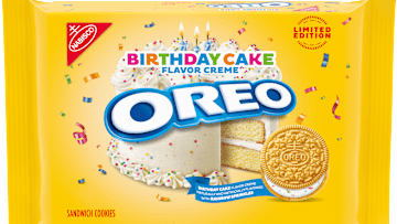 OREO Golden Birthday Cake cookies are available for a limited time