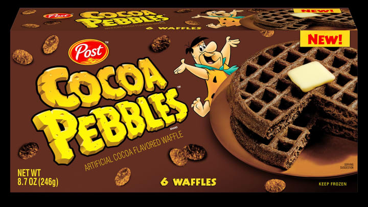 Cocoa Pebbles Waffles PNG