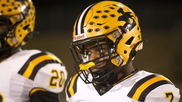 Images from the NCHSAA 2A West second round football playoff game between Shelby and Lincolnton. Shelby won the game to advance, 41-21.