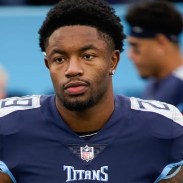 Tennessee Titans safety Josh Thompson (29) takes the field to face the Jacksonville Jaguars at Nissan Stadium Sunday, Dec. 11, 2022, in Nashville, Tenn.

Nfl Jacksonville Jaguars At Tennessee Titans