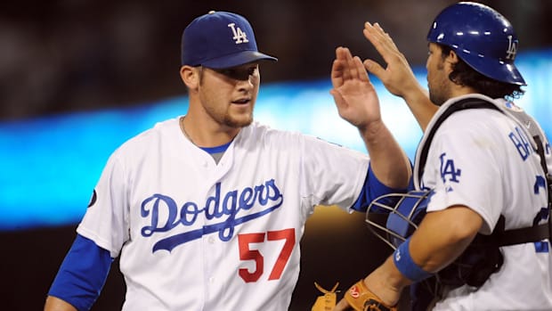 Scott Elbert Los Angeles Dodgers Seneca Indians