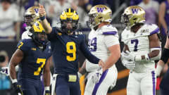 Michigan quarterback J.J. McCarthy  