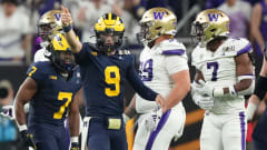 Michigan quarterback J.J. McCarthy  