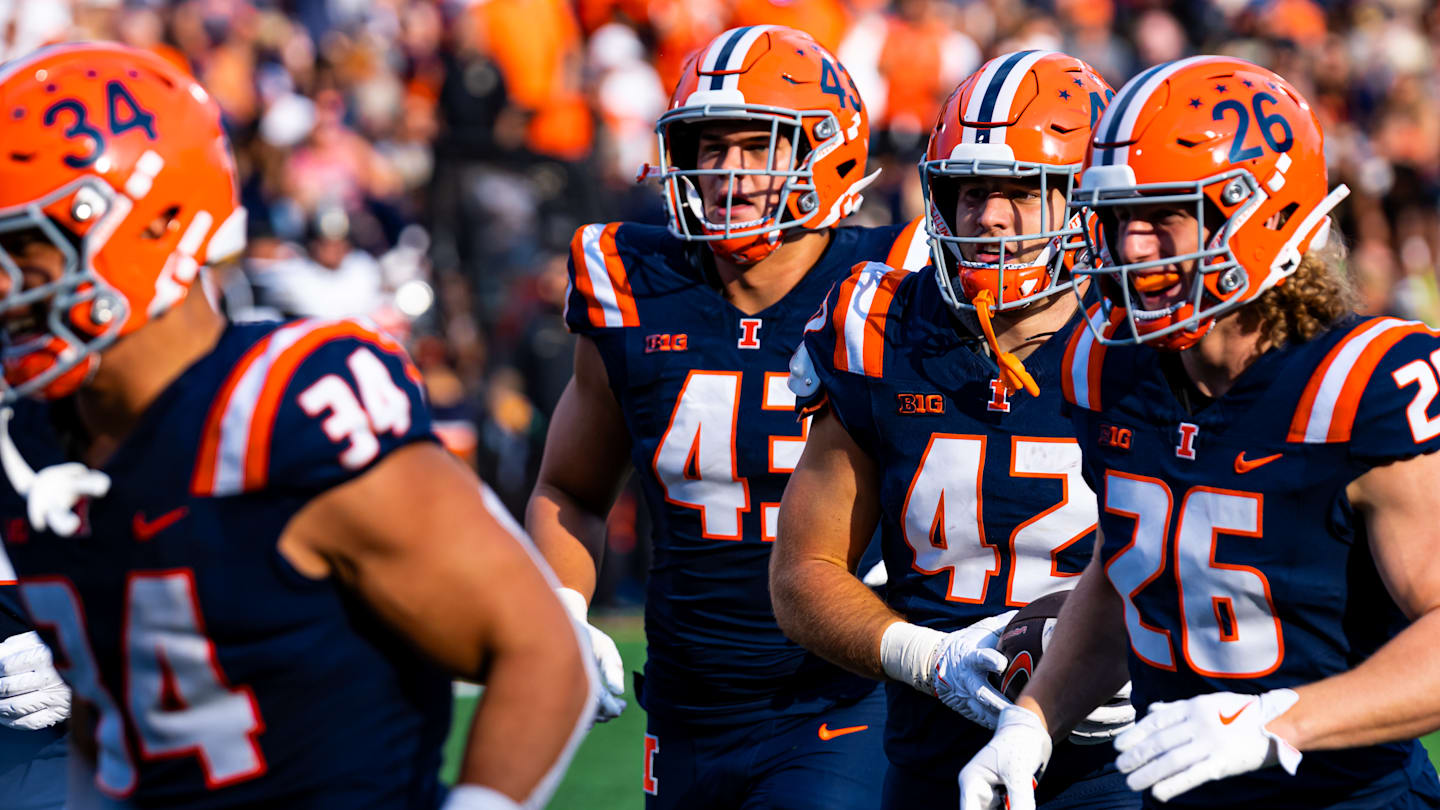 How to Watch Illinois Football vs. Michigan in Week 8
