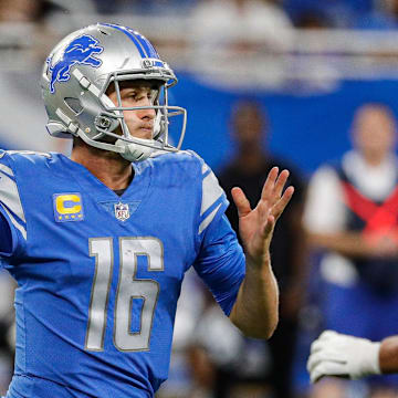 Jared Goff and the Lions are road underdogs against the Lions in Week 11.