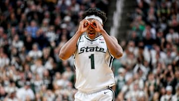 Jeremy Fears Jr. and Michigan State are favored against Penn State on Saturday.