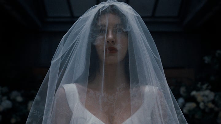 Something Very Bad Is Going to Happen. Camila Morrone as Rachel Harkin in Something Very Bad Is Going to Happen