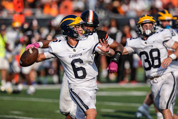 Michigan high school football Clarkston