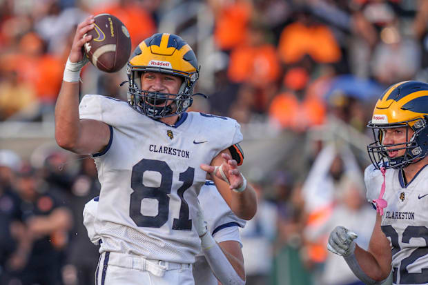 Clarkston Michigan high school football