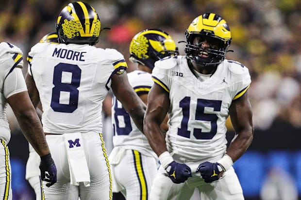 Michigan Wolverines football Derrick Moore, Ernest Hausmann