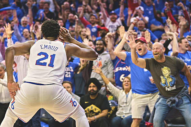 The fan experience in Philadelphia.
