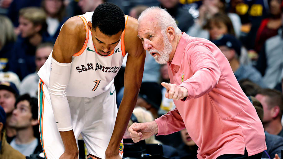 “I want to be yelled at,” says Wemby. “I’m not here to waste time. Neither is [Popovich].”