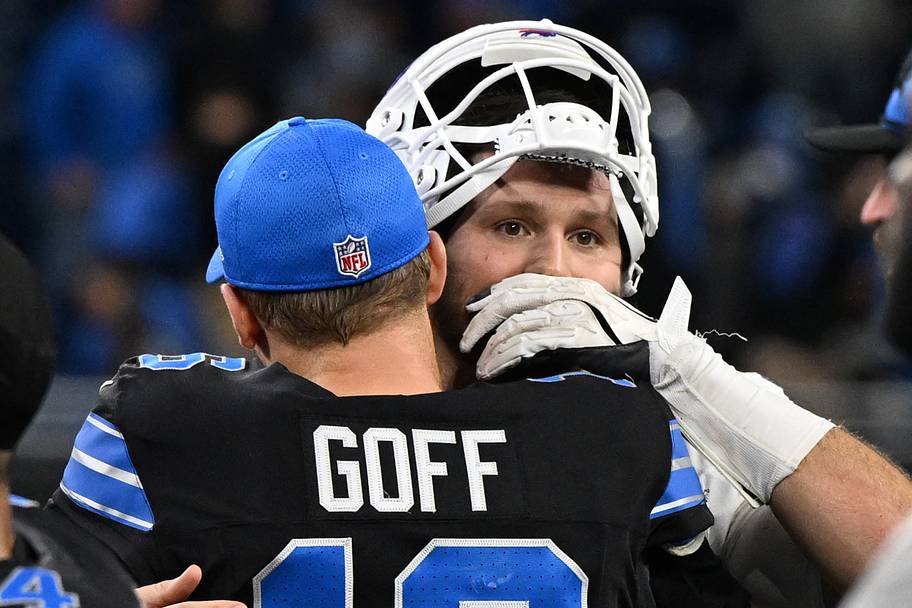 Josh Allen and Jared Goff