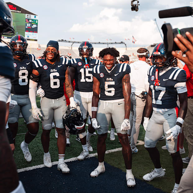 Ole Miss Rebels Football vs. LSU Tigers.