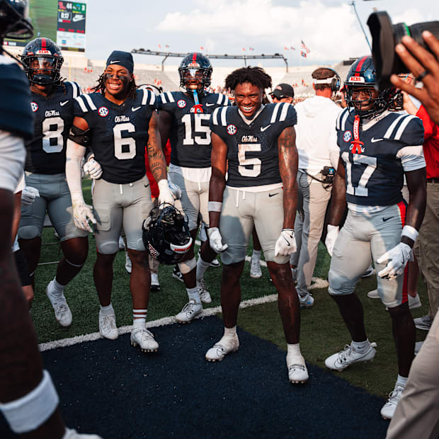 Ole Miss Rebels Football vs. LSU Tigers.