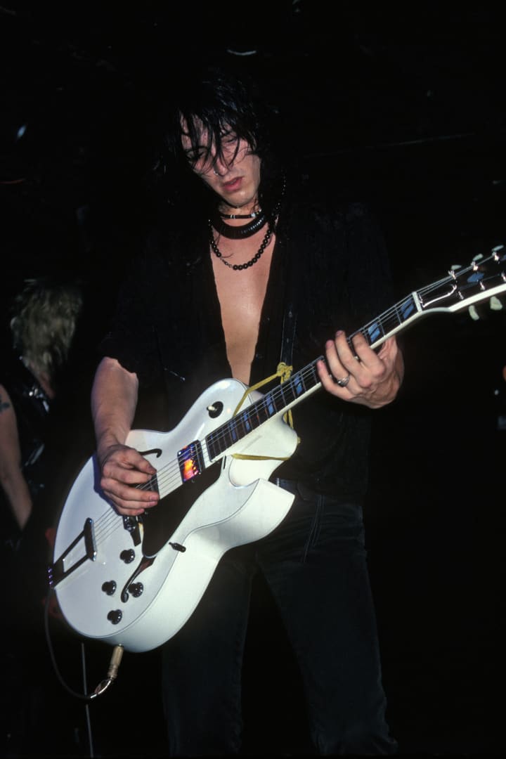 Izzy Stradlin of Guns N' Roses