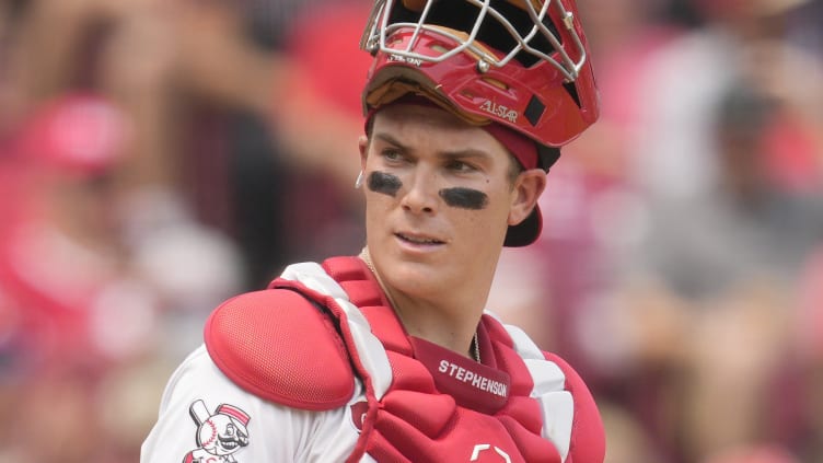 Cincinnati Reds catcher Tyler Stephenson