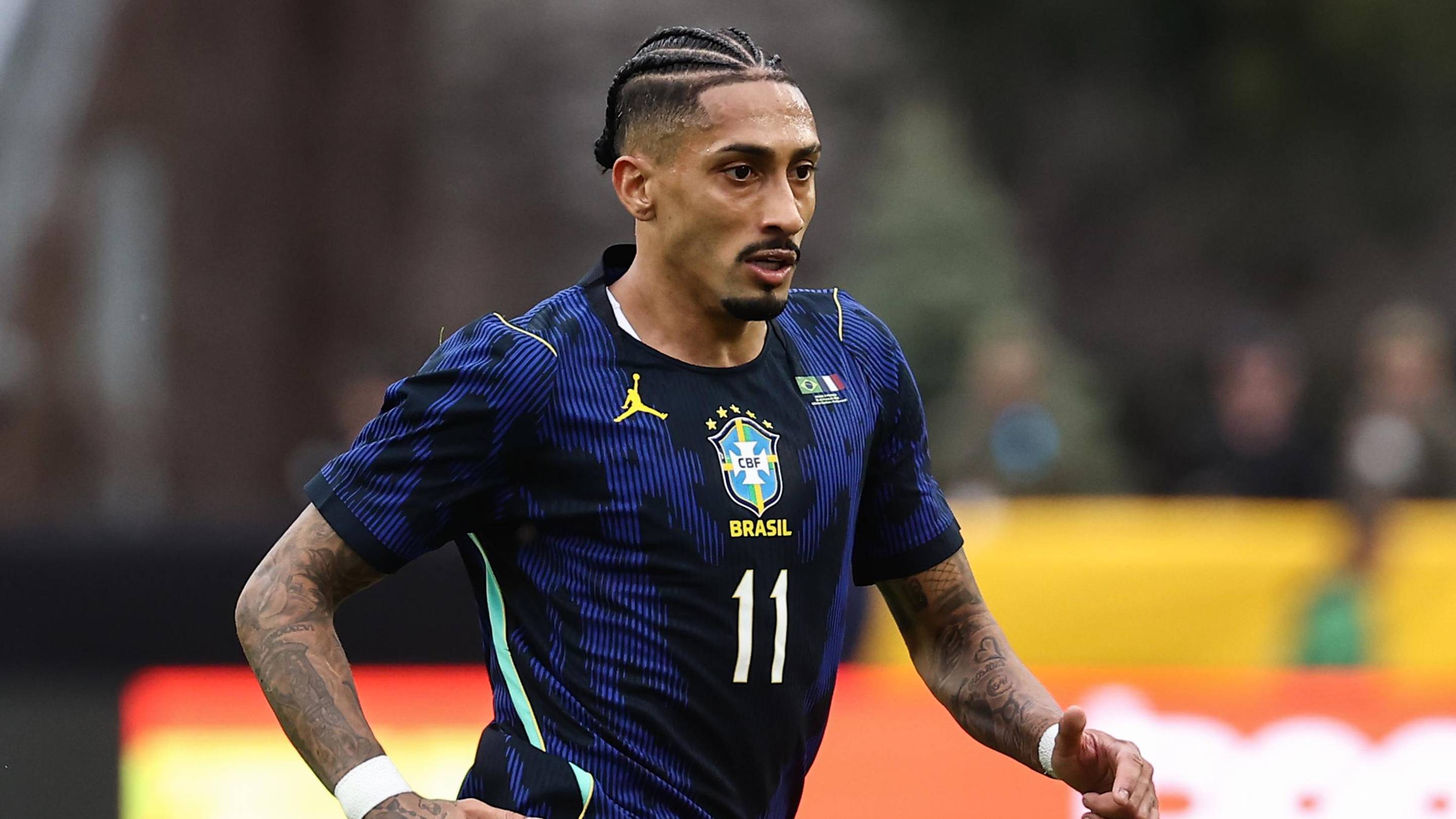 Is Raphinha playing for Brazil today? Ancelotti suffers injury setback ahead of Scotland test