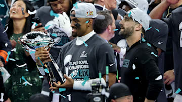 Jalen Hurts (L), Nick Sirianni (R), Philadelphia Eagles