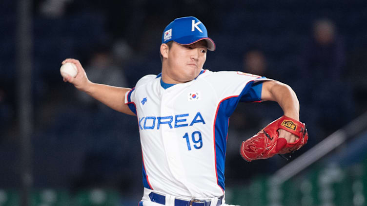 South Korea v Chinese Taipei - WBSC Premier 12: Super Round