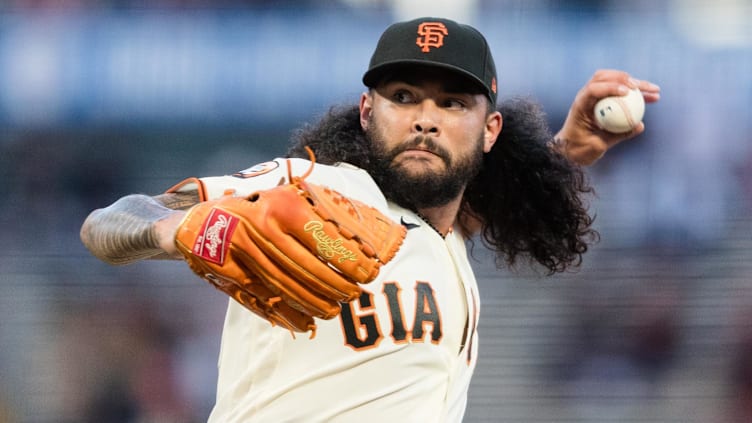 Sep 27, 2023; San Francisco, California, USA; San Francisco Giants starting pitcher Sean Manaea (52)