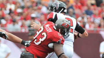 Donald Penn accused the Tampa Bay Buccaneers of purposefully trying to hurt Atlanta Falcons players back in the early 2010s. 