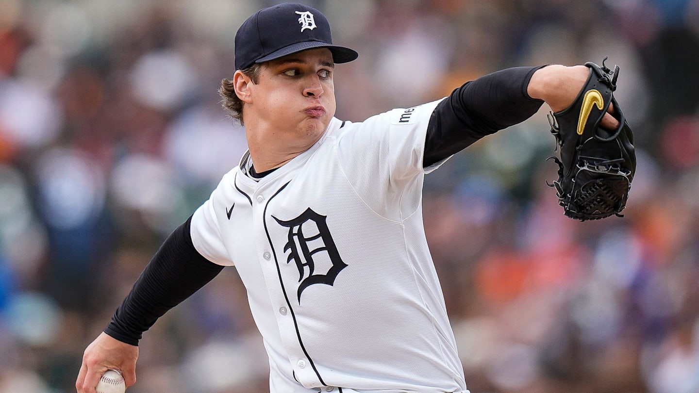 Tigers Place Jackson Jobe on 15-Day IL with Flexor Strain
