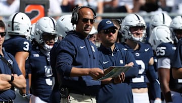 Penn State Nittany Lions head coach James Franklin