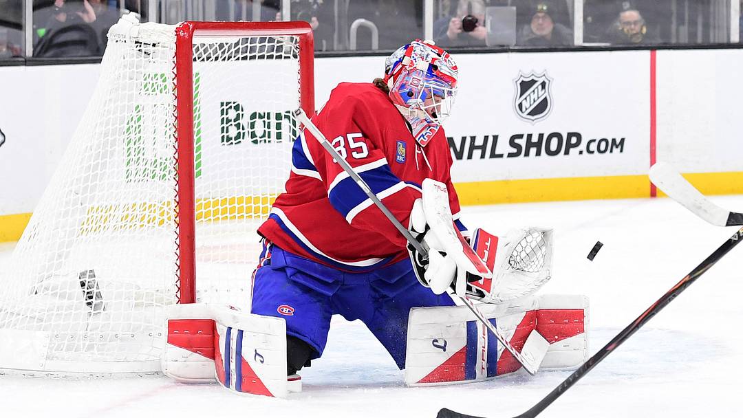 Sam Montembeault might be determining his trade value more than anything
