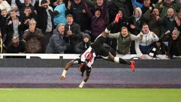 Saint-Maximin celebrates drawing Newcastle level